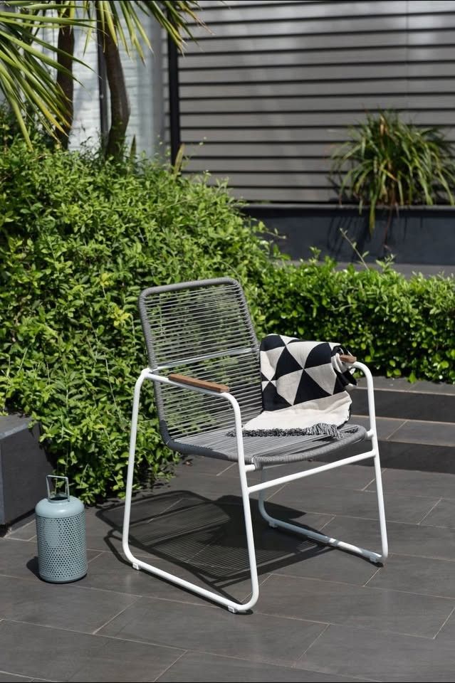 WAS $3509 NOW $1755 BRAND NEW 11-Piece Patio Extendable Dining Set - Aluminum White Outdoor Table and Chairs