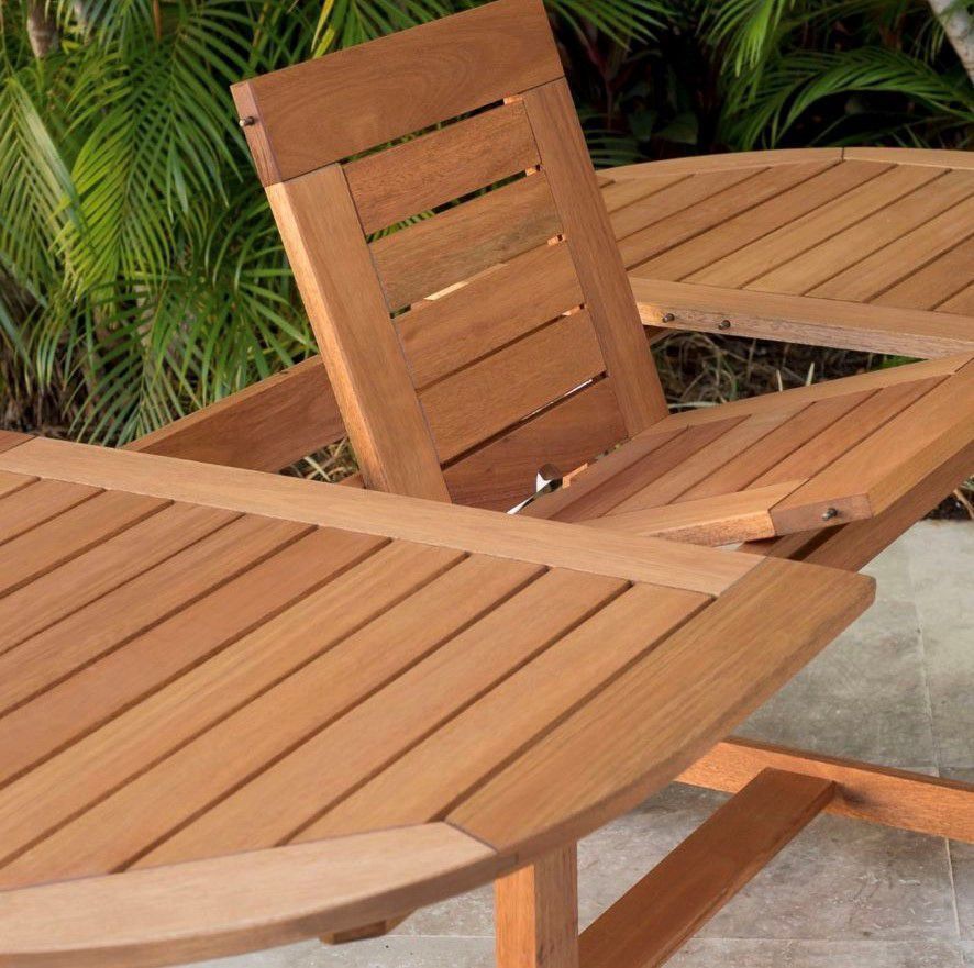 WAS $1999 NOW $1199 *BRAND NEW* Outdoor Furniture 9 Piece 100% FSC Solid Wood Patio Extendable Dining Set