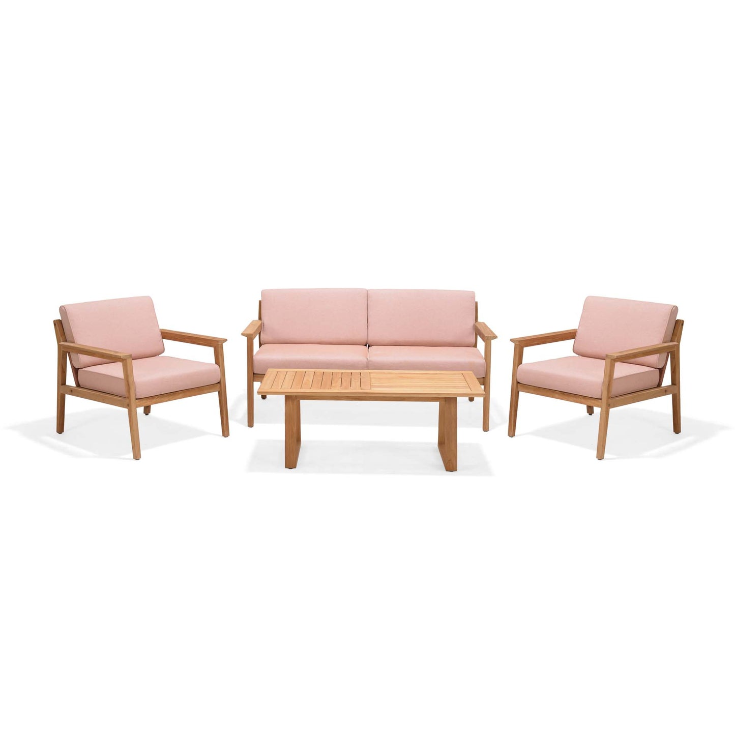 Agate Rope & Teak 100% FSC Certified Solid Wood Sofa-Chair