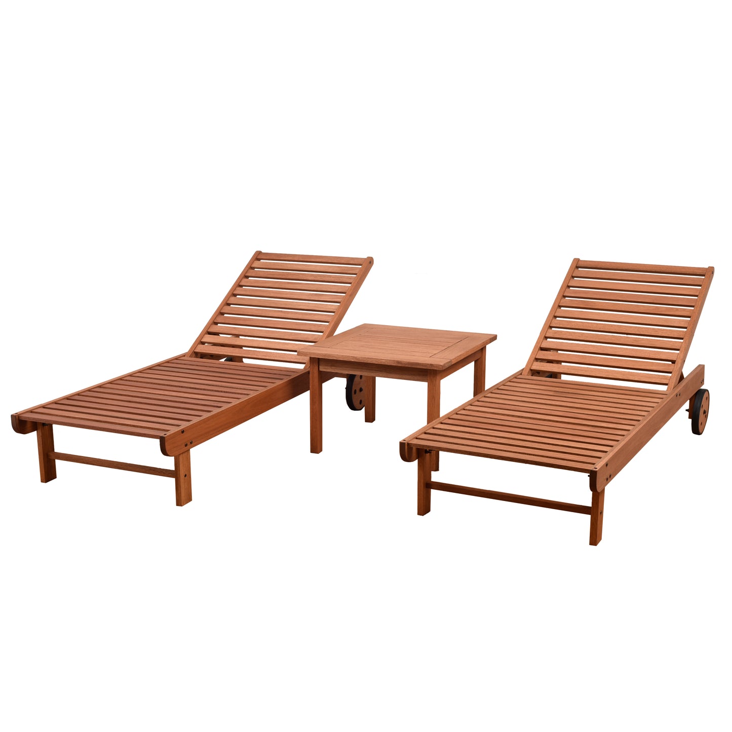 Garopaba Chaise Hardwood Lounger