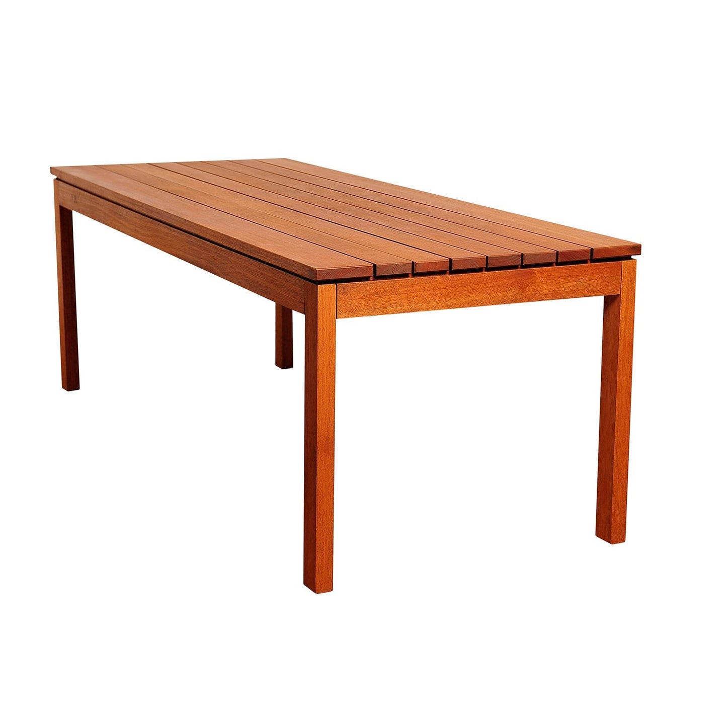 Atalaia 100% Solid Hardwood Extendable Rectangular Dining Table