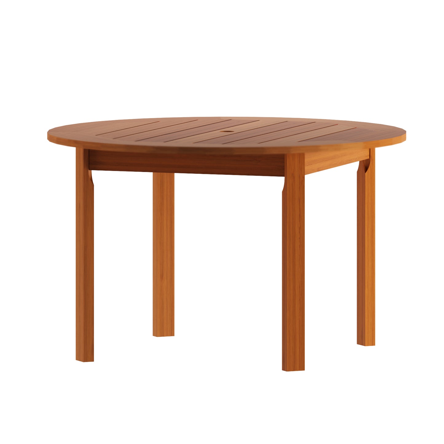 Milano 100% Solid Hardwood Round Dining Table