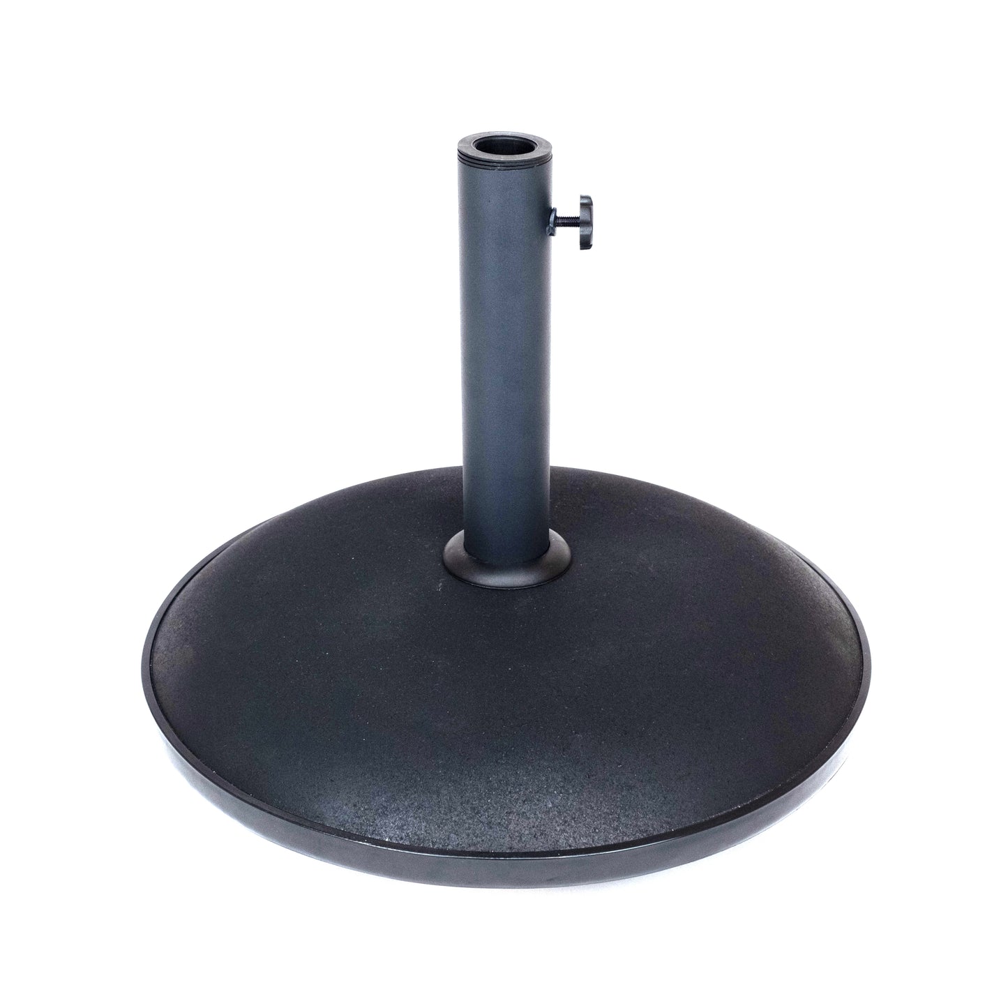 Black Concrete Umbrella Base