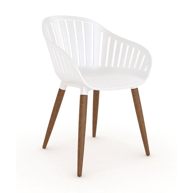 Cannes White Dining Chair