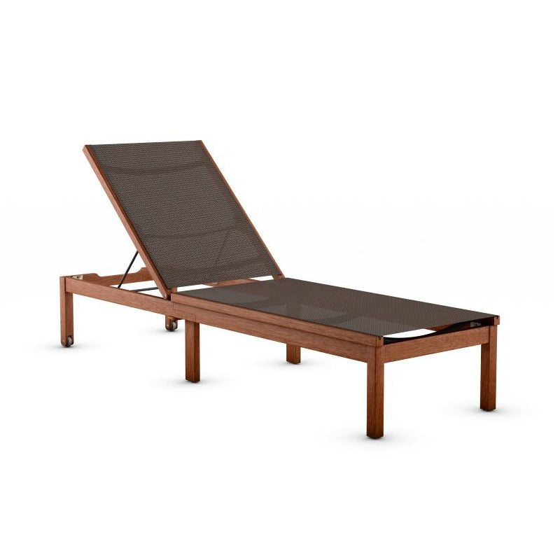 Kingsbury 100% FSC Certified Wood Black Lounger