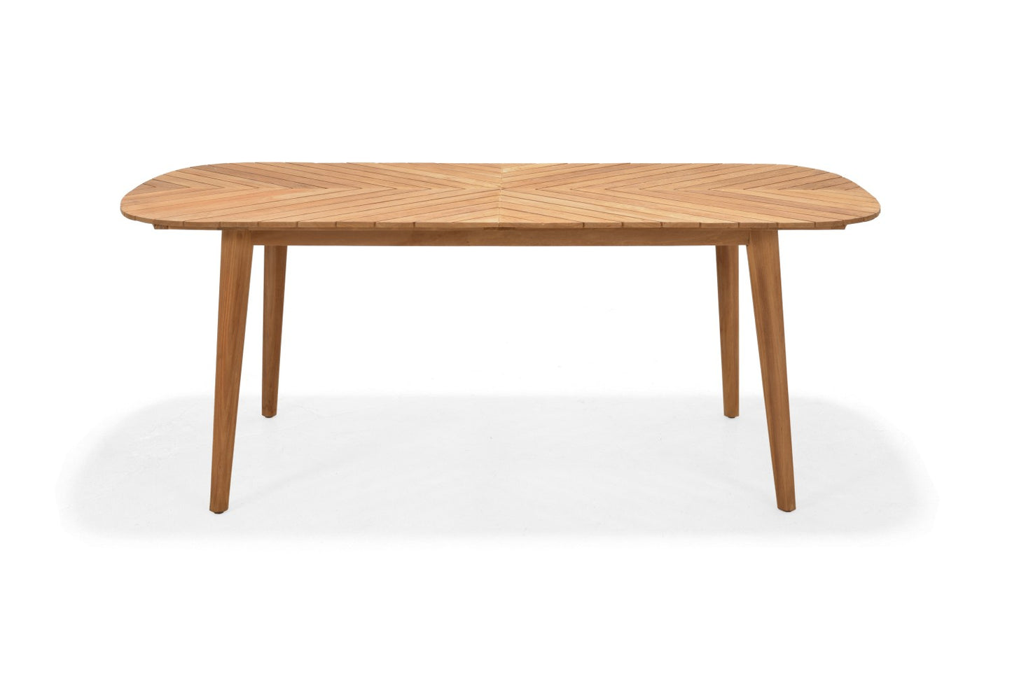 Jade Teak 100% FSC Certified Wood Oval Dining Table