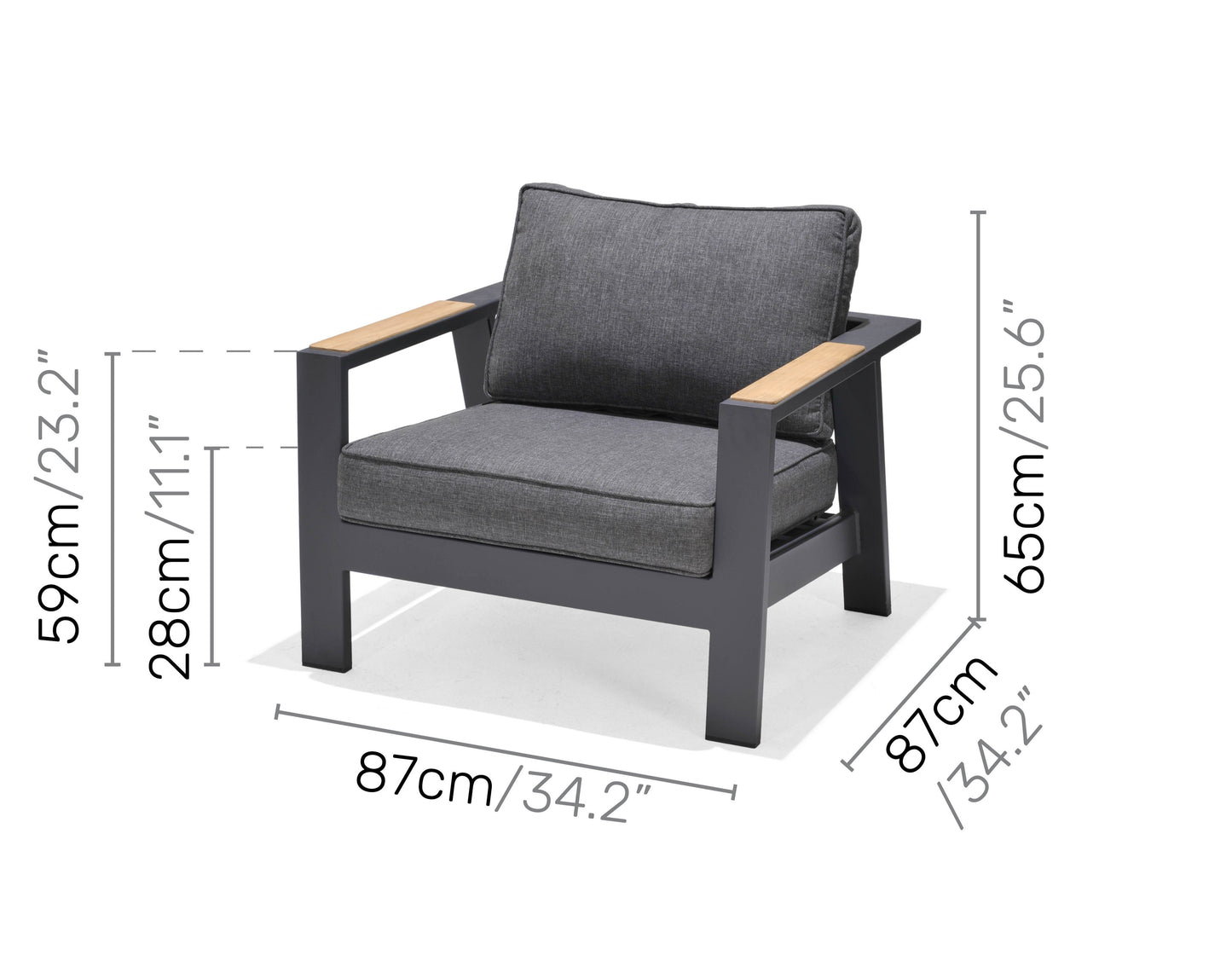 Palau Sofa Arm Chair