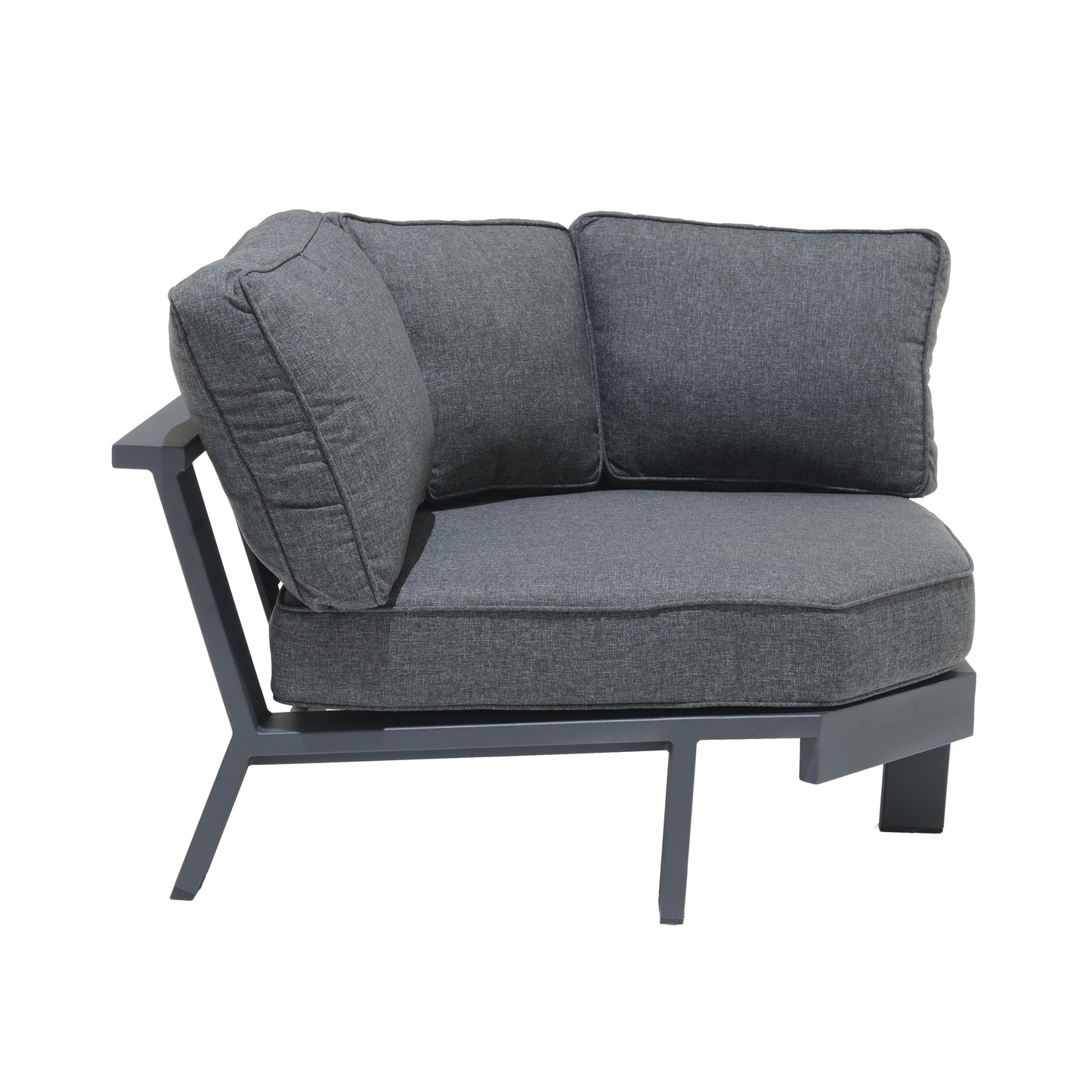 Palau Corner Chair sofa Die-Cast Aluminum