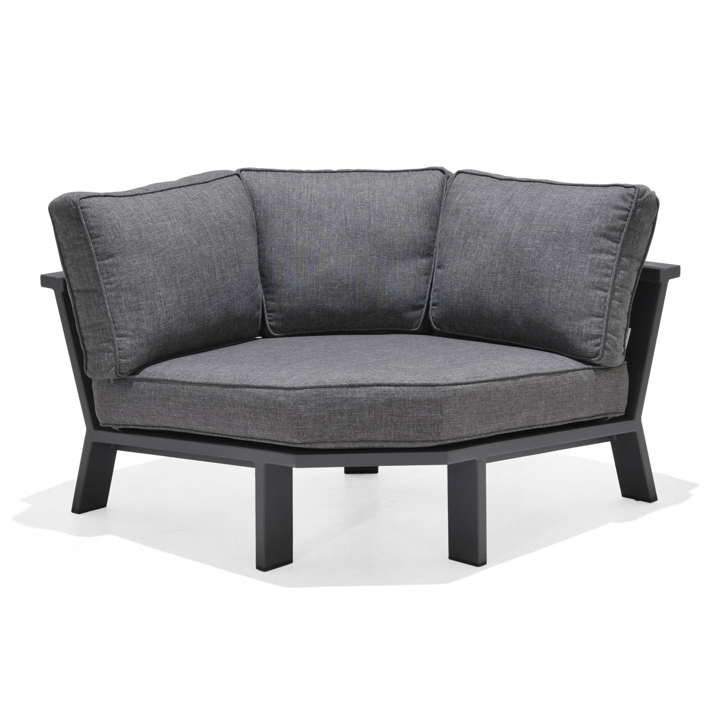 Palau Corner Chair sofa Die-Cast Aluminum