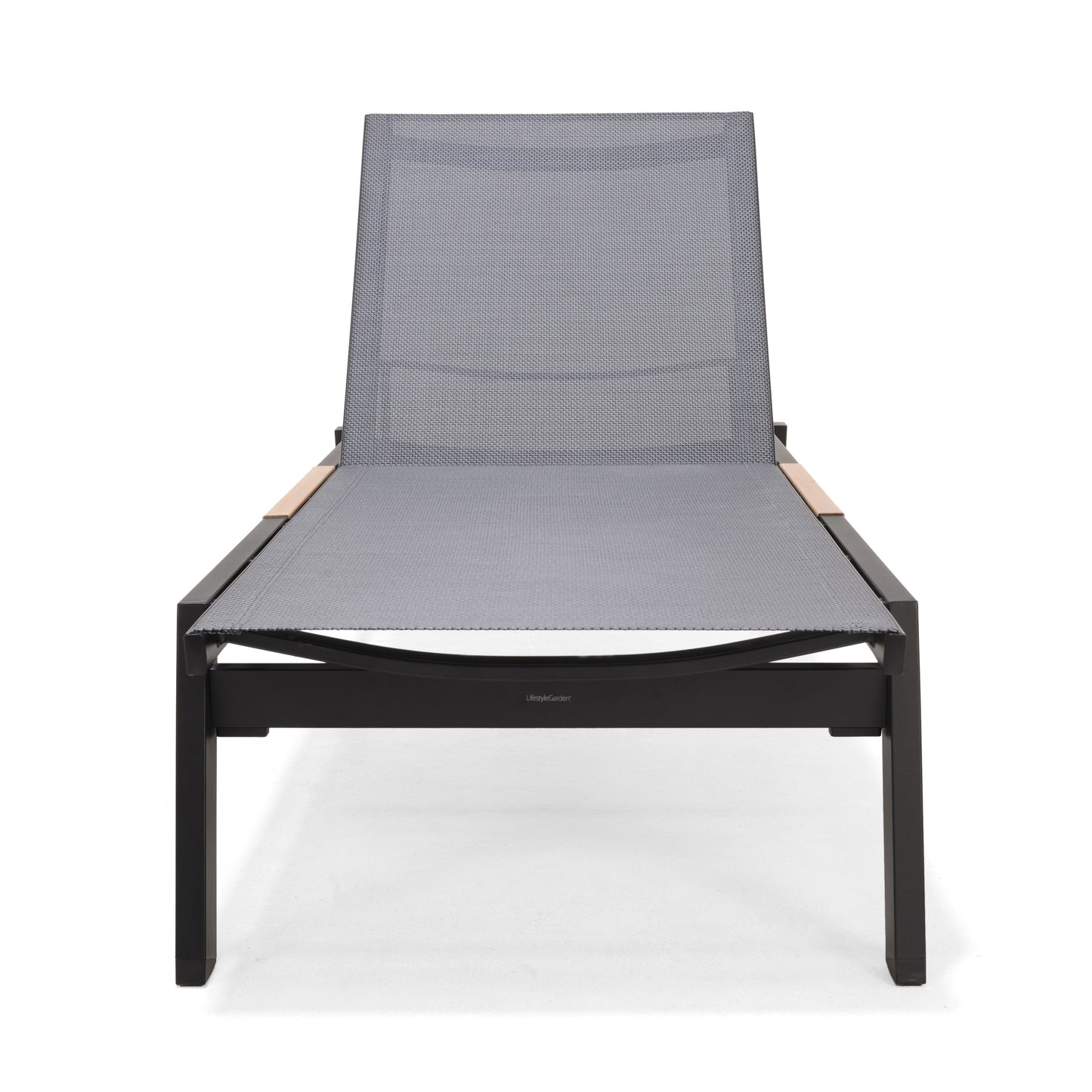 Panama Sun Aluminum Black Lounger