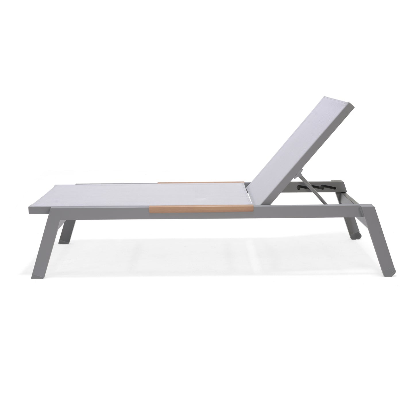 Panama Sun Aluminum Grey Lounger