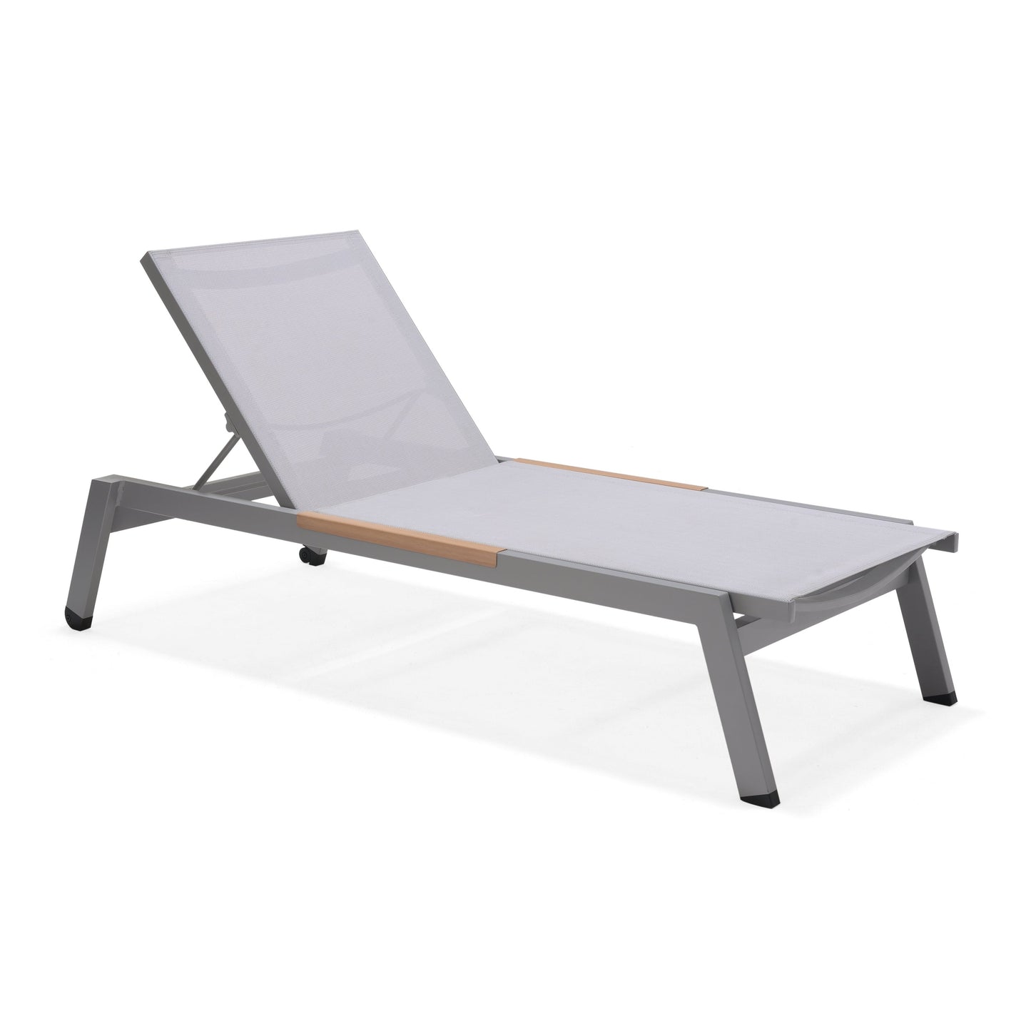 Panama Sun Aluminum Black Lounger