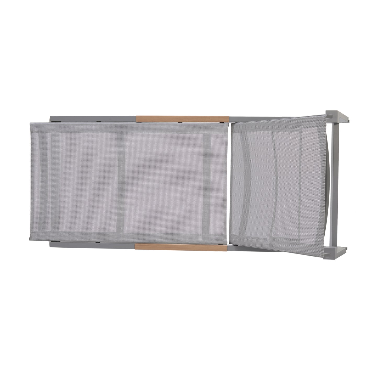 Panama Sun Aluminum Grey Lounger