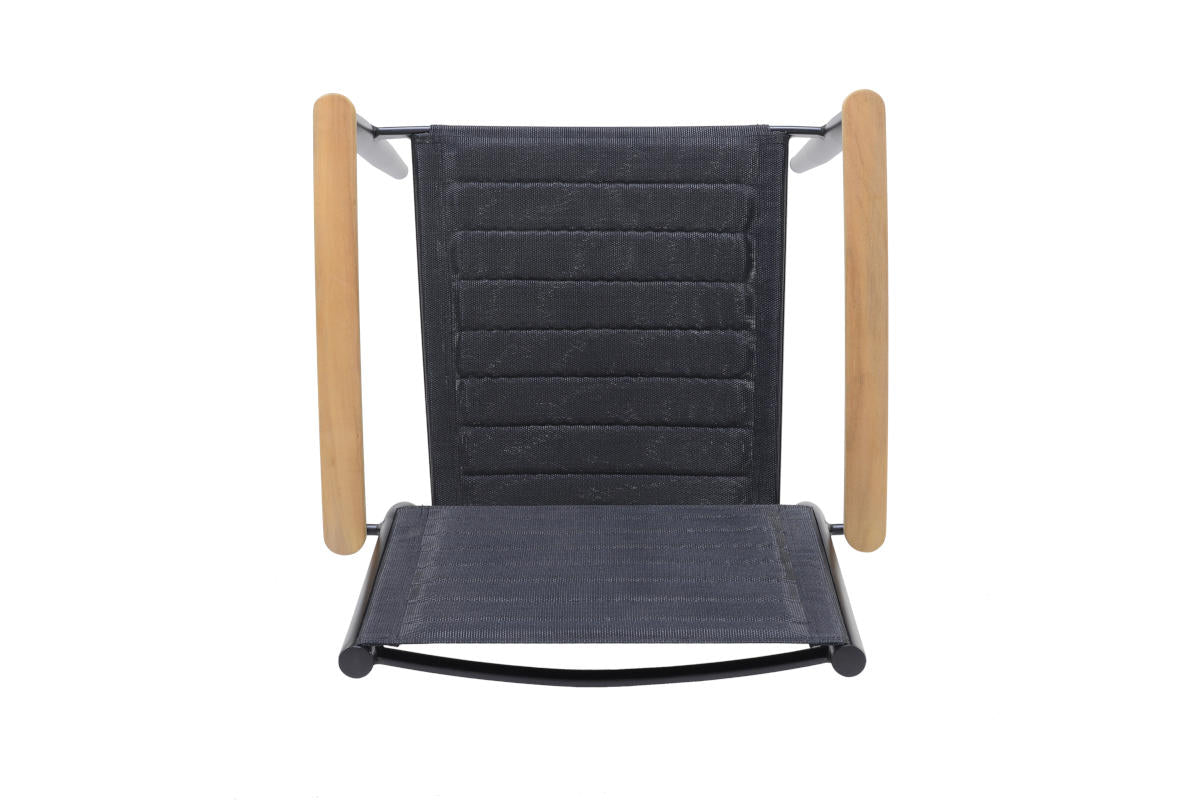 Portals Aluminum stacking armchair