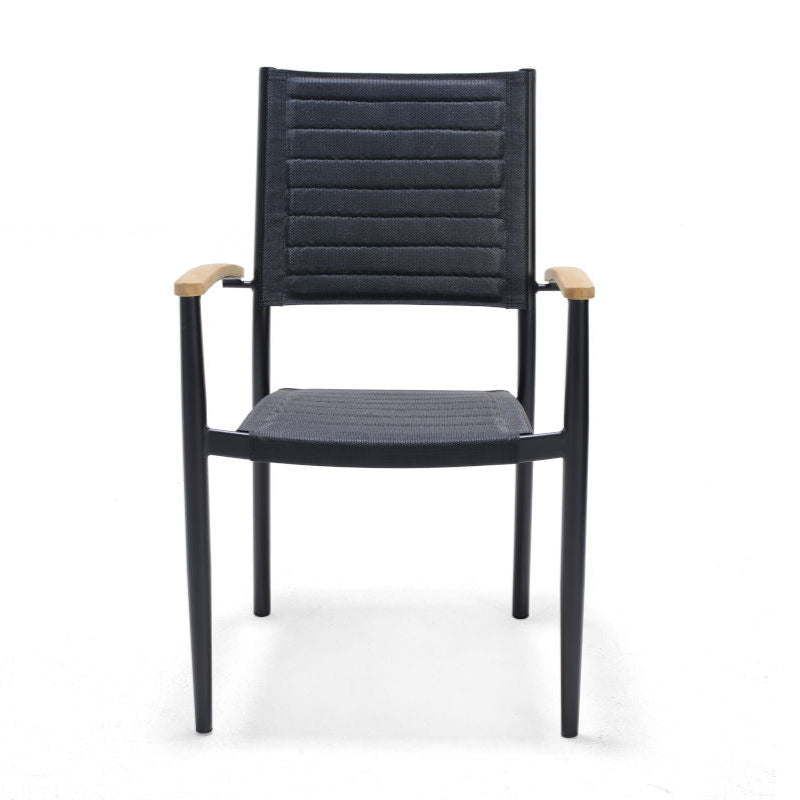 Portals Aluminum stacking armchair