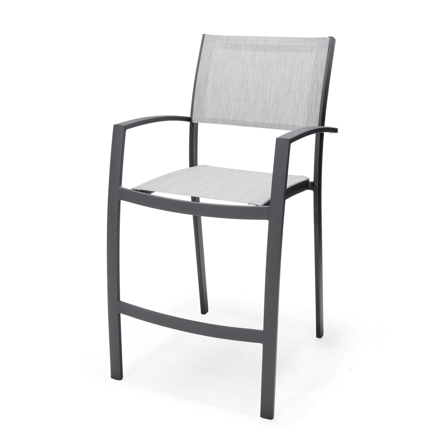 Ragusa Aluminum & Weather Net Bar Chair