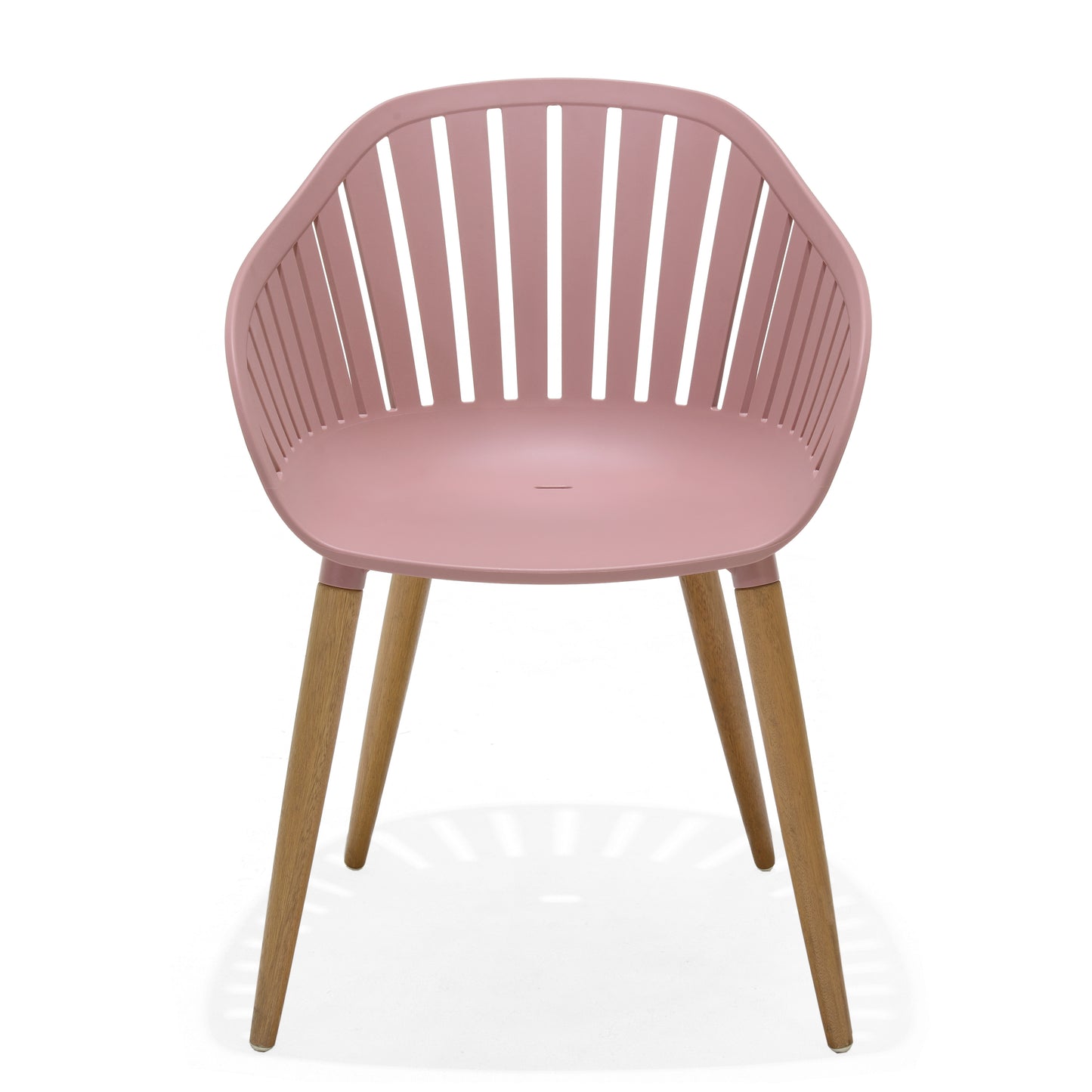 Cannes Recycled Resin Pink Dining Chair
