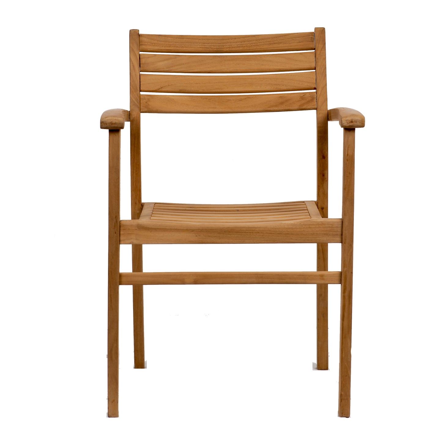 Ninia Teak Wood Stacking Armchair