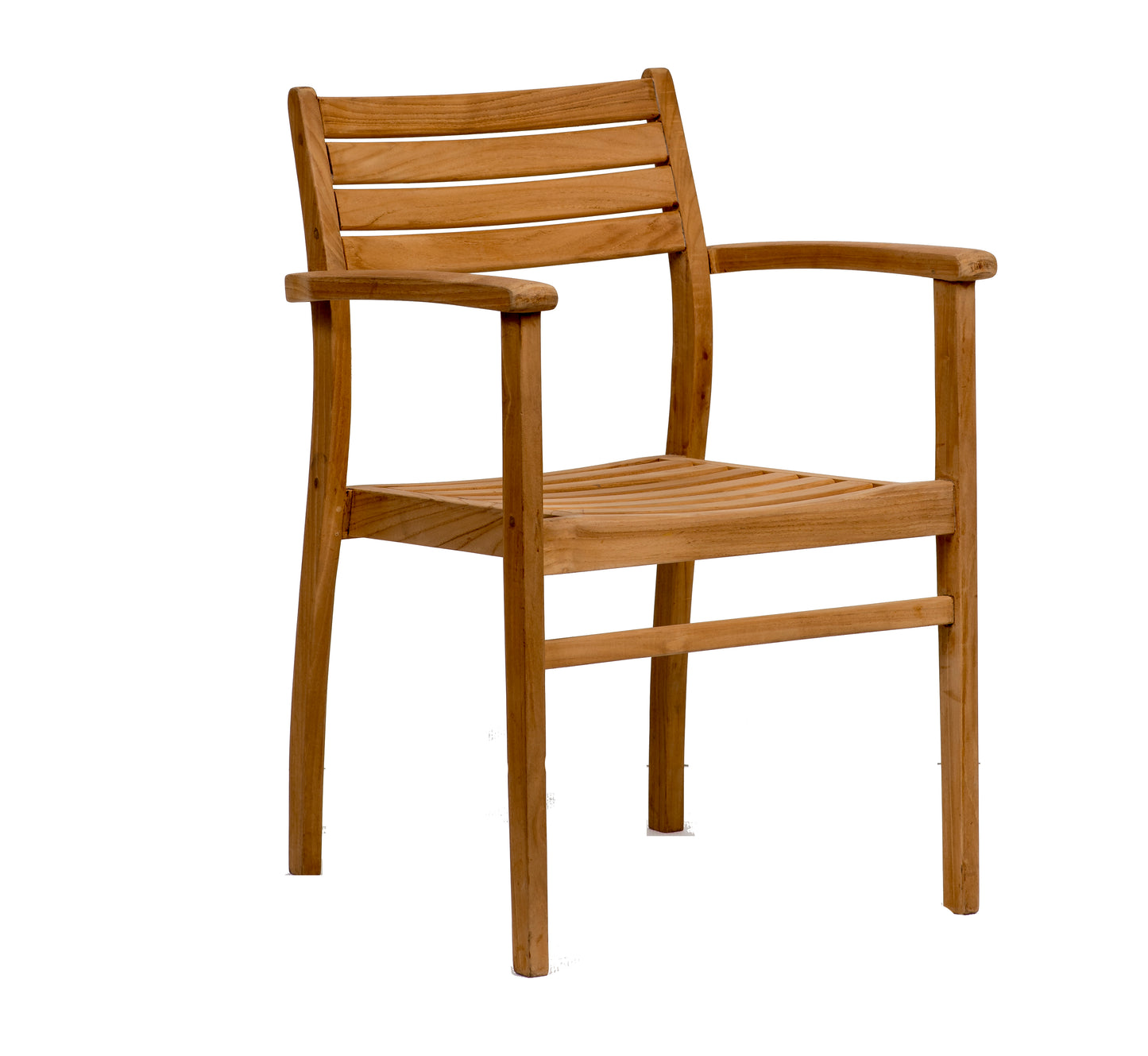 Ninia Teak Wood Stacking Armchair