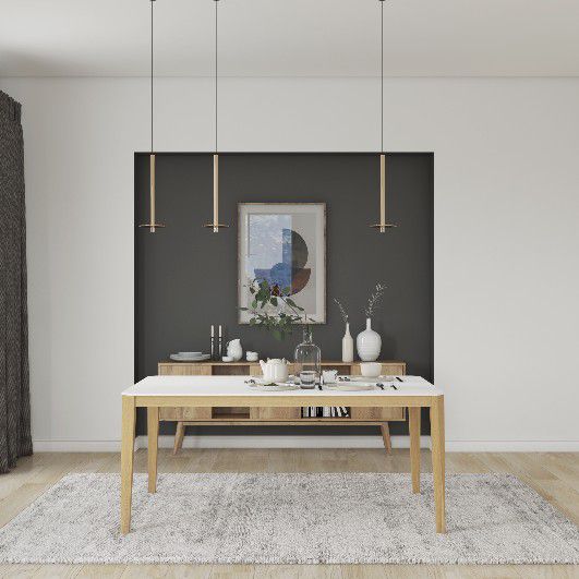 $459 NOW $199 *BRAND NEW* Rectangular 100% FSC Certified Solid Wood Table | Ideal Furniture For Indoor