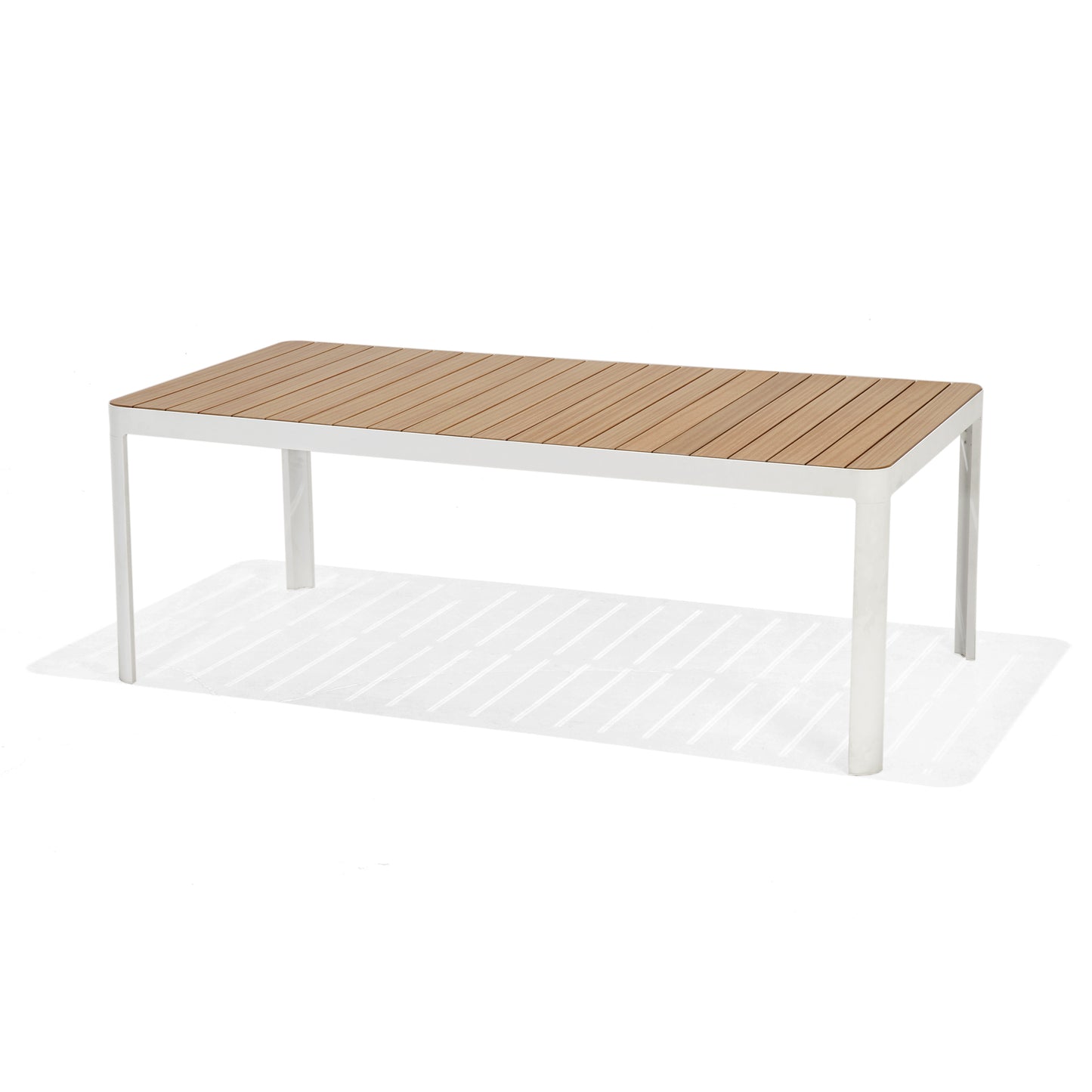 Portals Rectangular Aluminum Frame and Duraboard Top Table