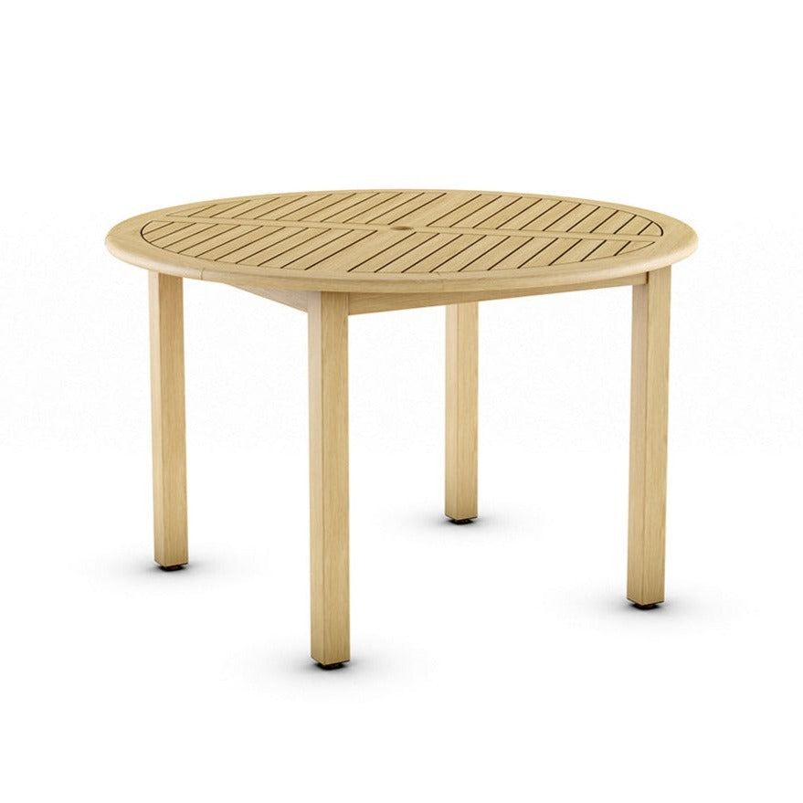 Oldbury Light Oak Wood Round Dining Table