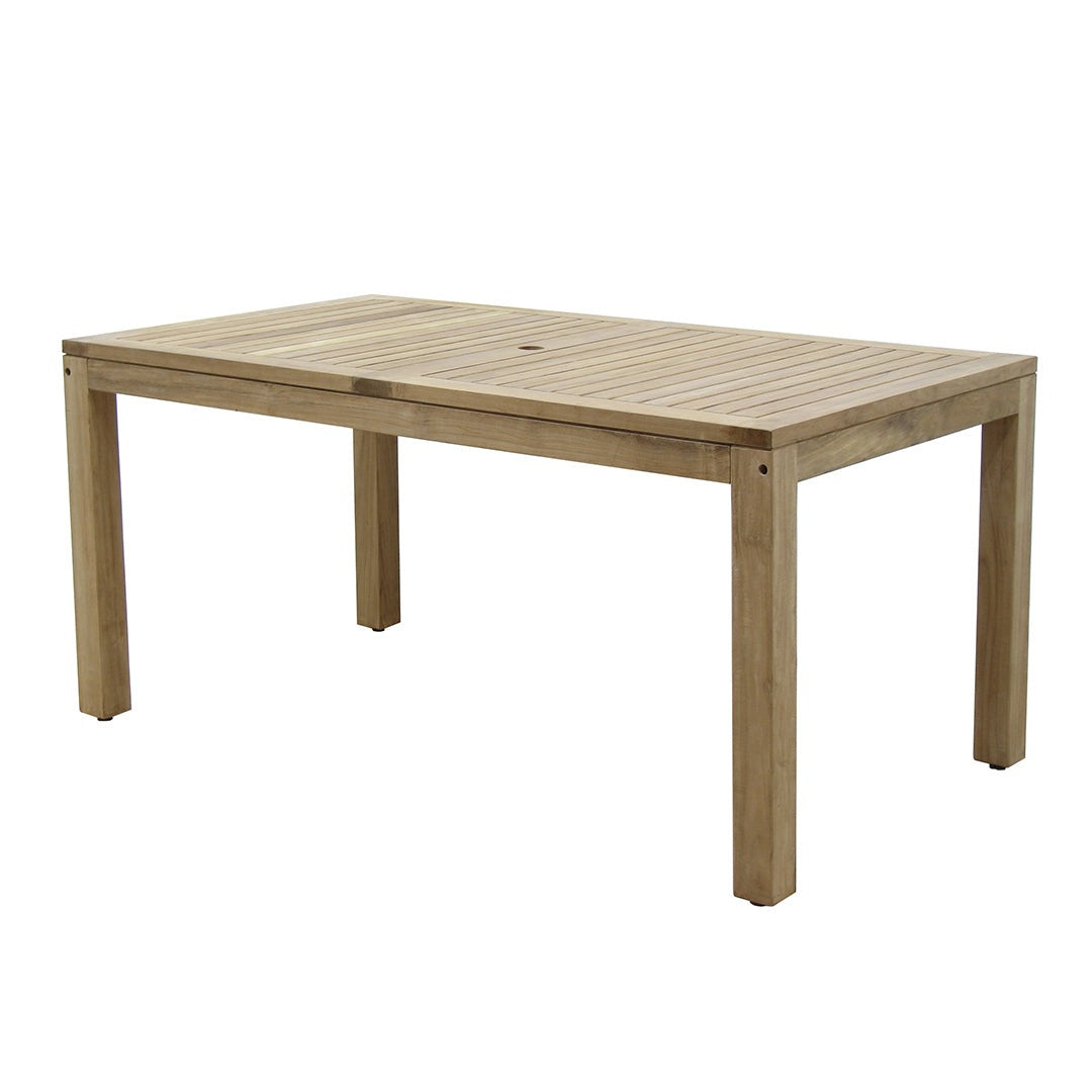 Rinjani Teak Wood Rectangular Dining Table