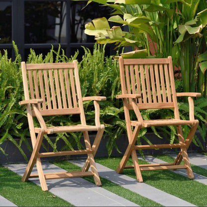 WAS $2499 NOW $1199. *BRAND NEW* OPEN BOX Rectangular Extended Patio 6 Piece 100% FSC Solid Teak Wood Dining Set