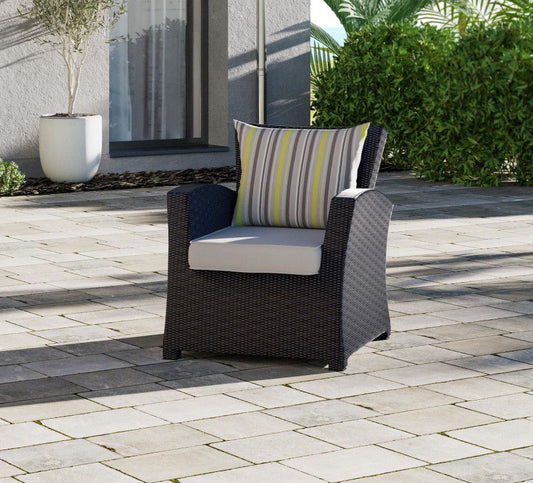 WAS $299 NOW $149  BRAND NEW Person Sofa Chair Black Synthetic Wicker Patio | Ideal Furniture For Outdoor Ideal Furniture For Outdoor