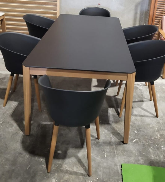 WAS $799 NOW $499 Open box (never used) 4 Piece Bar Table 100% FSC Certified Solid Wood Dining Set