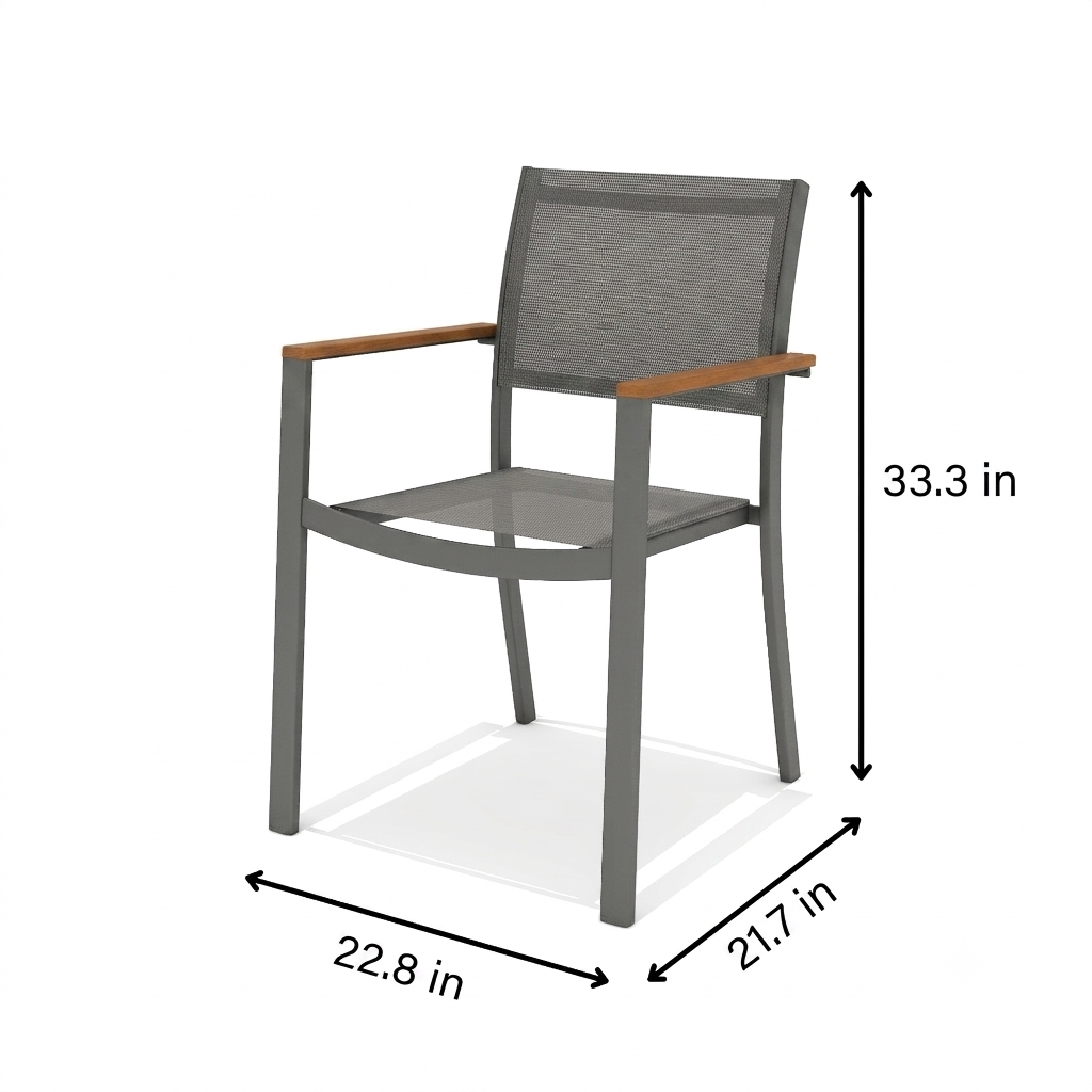Tagula Stackable Aluminum & Chair