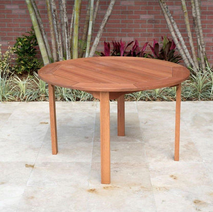 WAS $999 NOW $655 *BRAND NEW* Open Box 5 Piece Furniture Outdoor & Patio Dining Set - 100% Solid FSC Hardwood