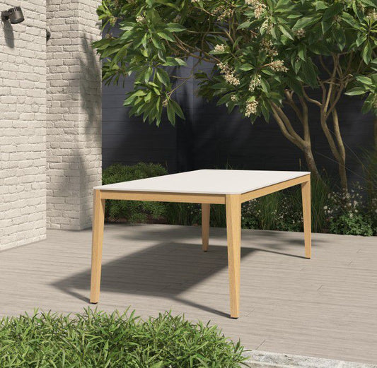 $459 NOW $229 *BRAND NEW* Rectangular 100% FSC Certified Solid Wood Table | Ideal Furniture For Outdoor