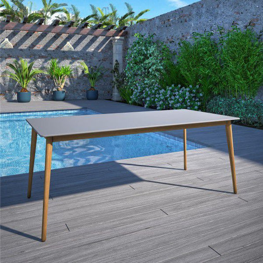 WAS $459 NOW $229 *BRAND NEW* Rectangular 100% FSC Certified Solid Wood Table | Ideal Furniture For Outdoor