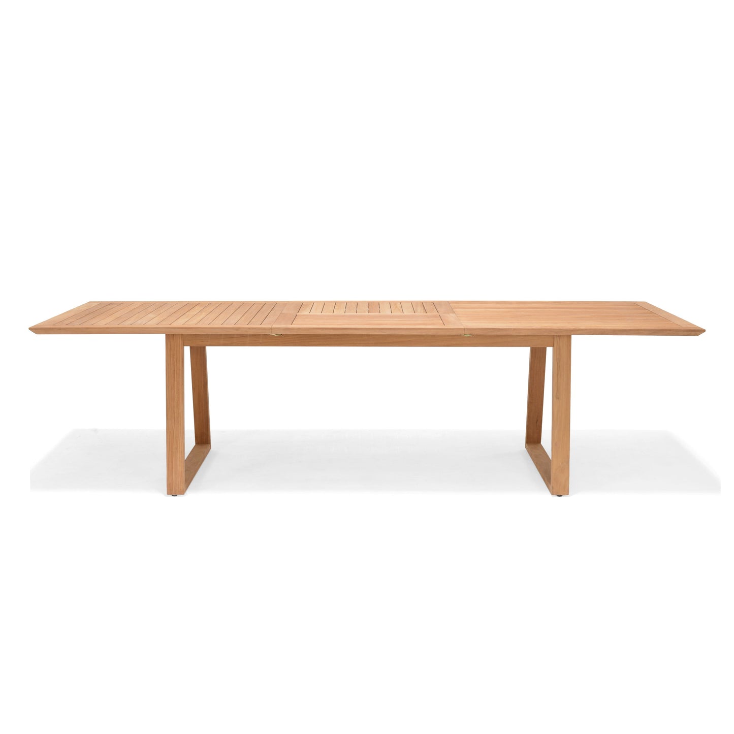 Agate Teak 100% FSC Certified Solid Wood Dining Extendable Table