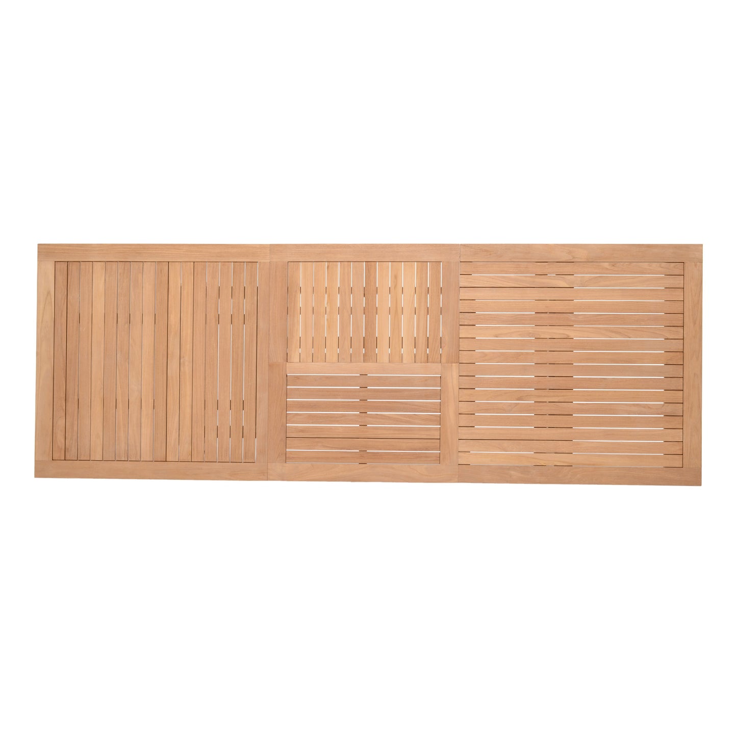 Agate Teak 100% FSC Certified Solid Wood Dining Extendable Table