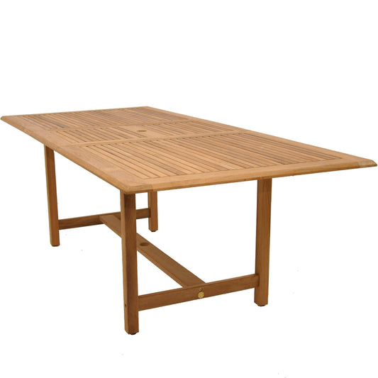 Dian Teak 100% FSC Solid Wood Extendable Rectangular Table