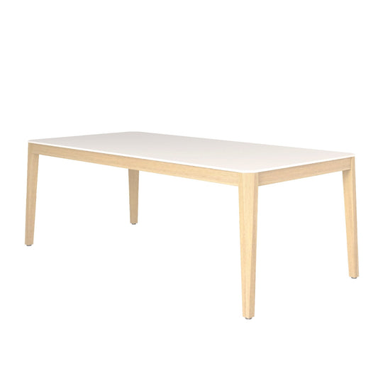 Select 215 100% Solid Hardwood and Duraboard Rectangular Table