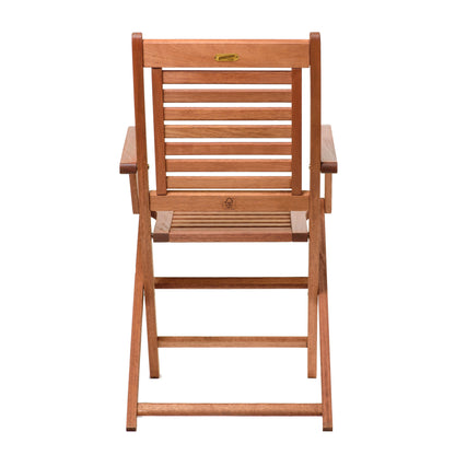 Parati 100% Certified Solid Hardwood Folding Armchair