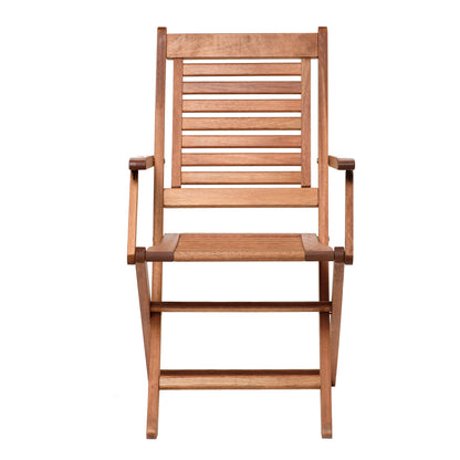 Parati 100% Certified Solid Hardwood Folding Armchair