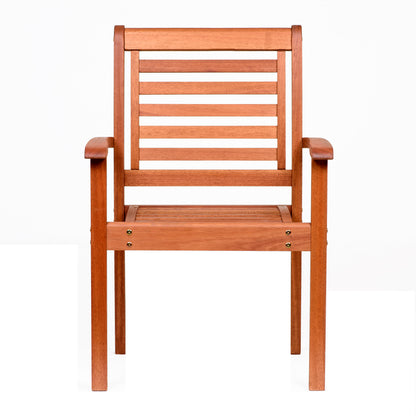 Milano 100% Certified Solid Hardwood Armchair