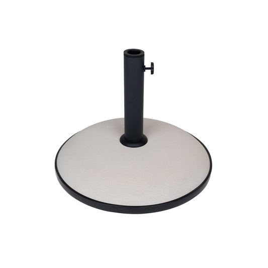 White Concrete Umbrella Base