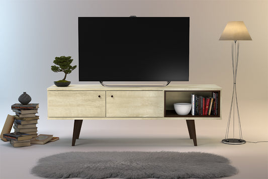 WAS $179 NOW $95 *BRAND NEW* 63 Inch TV Stand | Ideal Furniture For Indoor