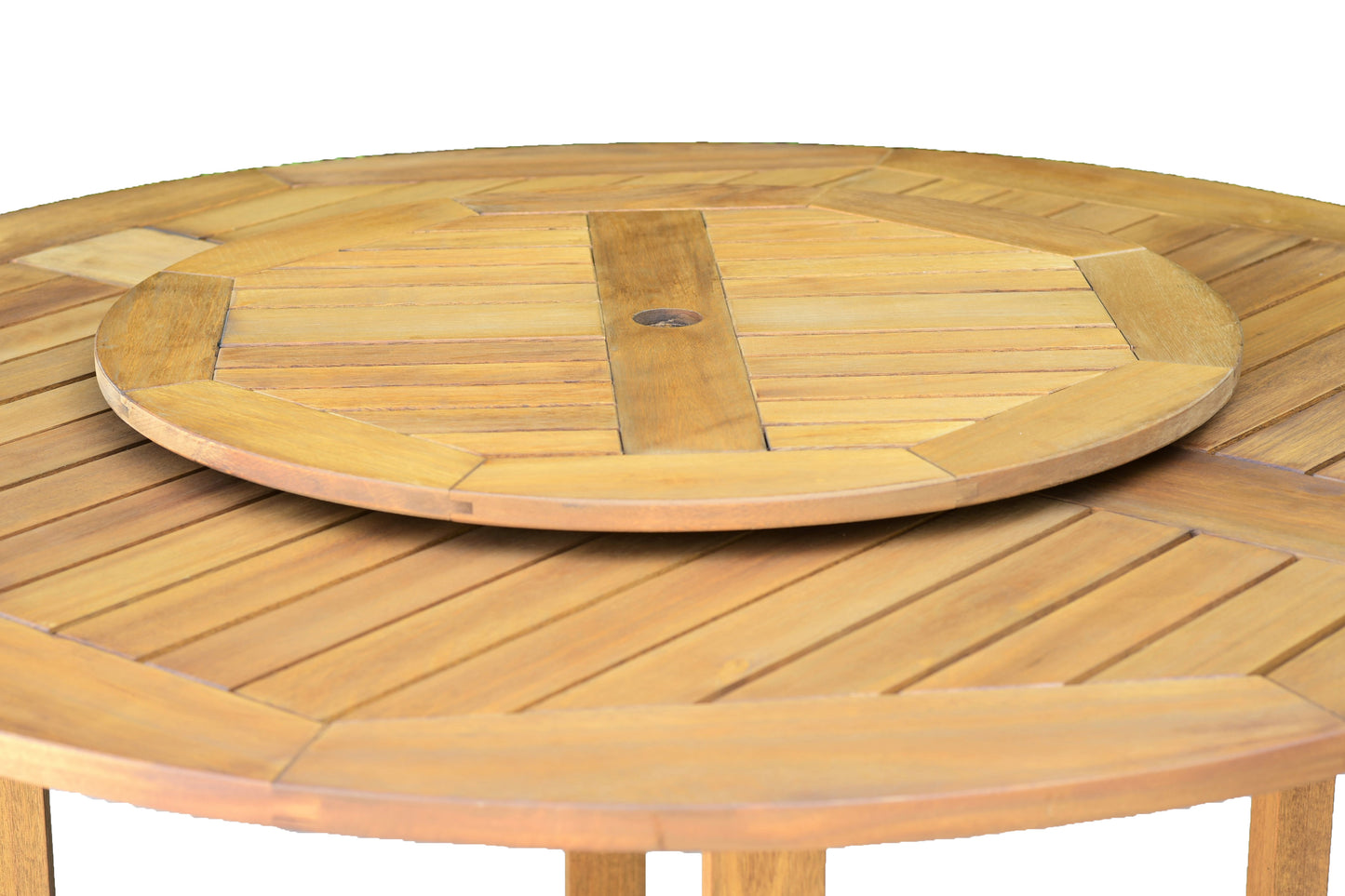 Ipanema Light Oak Hardwood Round Dining Table