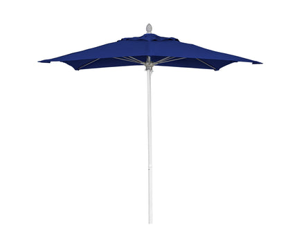 Luna 7.5FT Square Pulley Aluminum Umbrella - Sunbrella Fabric