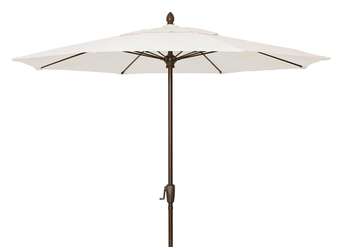 Marbella 9FT Octagonal Crank Aluminum Umbrella - Sunbrella Fabric
