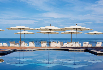 Marbella 9FT Octagonal Crank Aluminum Umbrella - Sunbrella Fabric