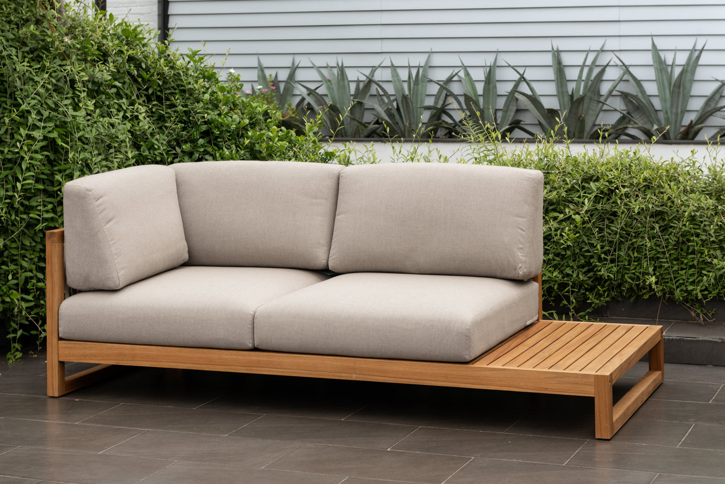 Fuegi Sectional 2 Seater Sofa With Coffee Table