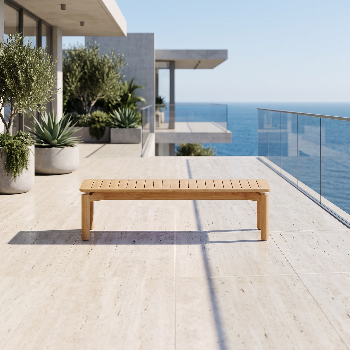Artisan 55" Rectangular Coffee Table