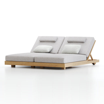 Brie Double Chaise Sunlounger